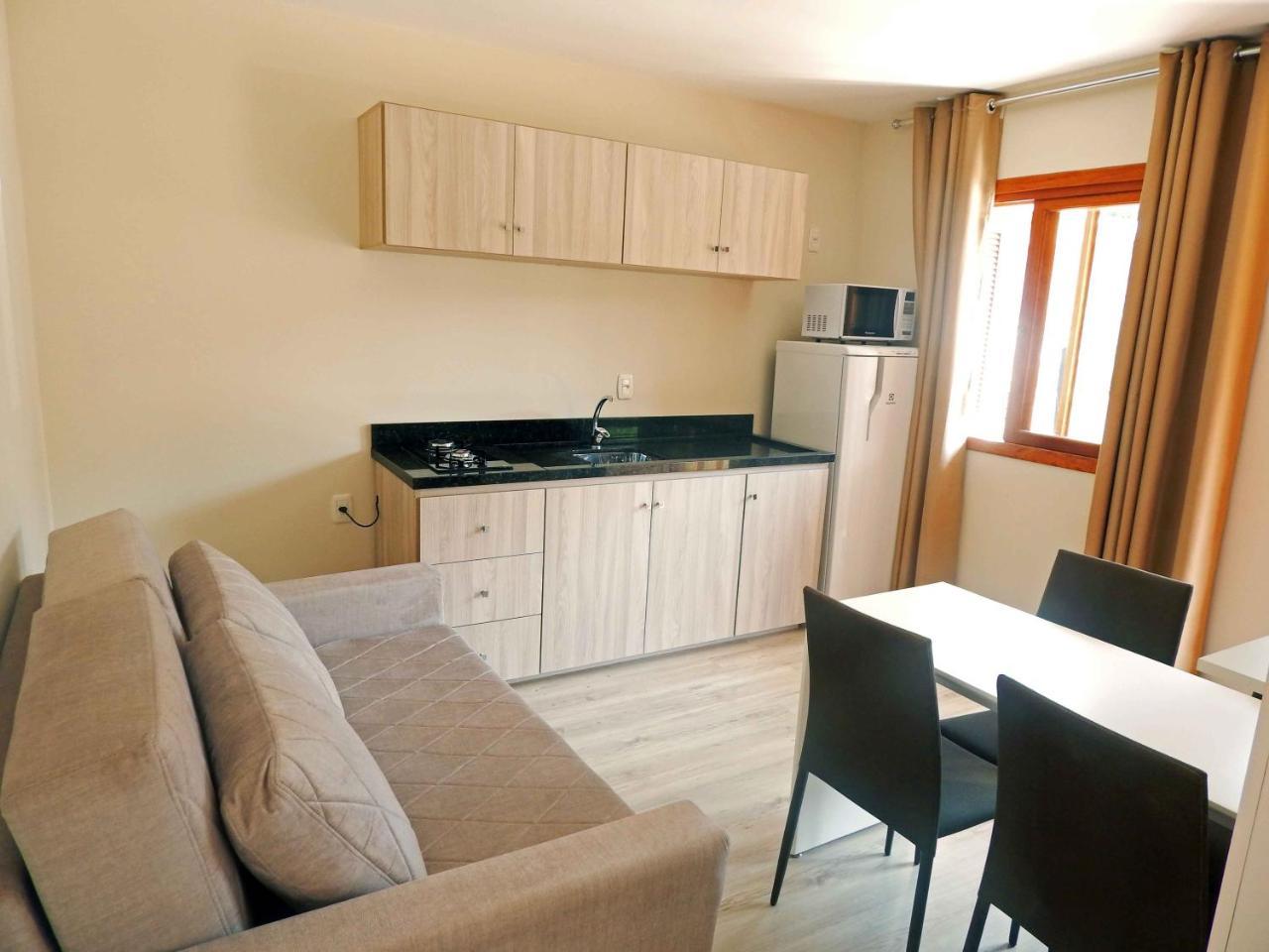 Flats Ouro Gramado Localizado A 900 Metros Da Entrada Do Centro De Gramado 아파트 외부 사진